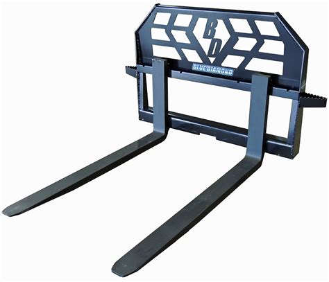 farm star skid steer pallet forks 4000 lb capacity 831370|tractor front skid steer forks.